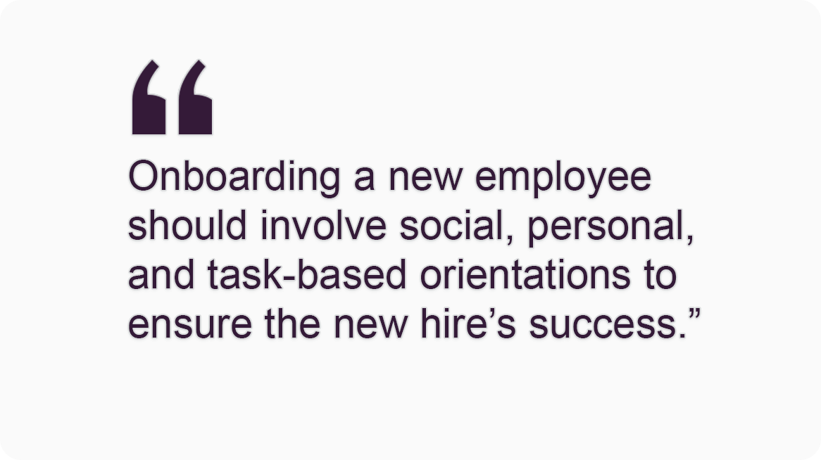 employee onboarding quote